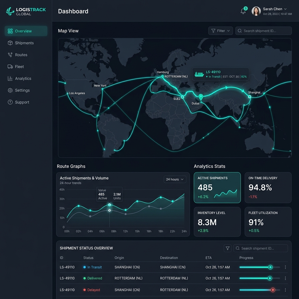 Omnichannel Logistics Portal
