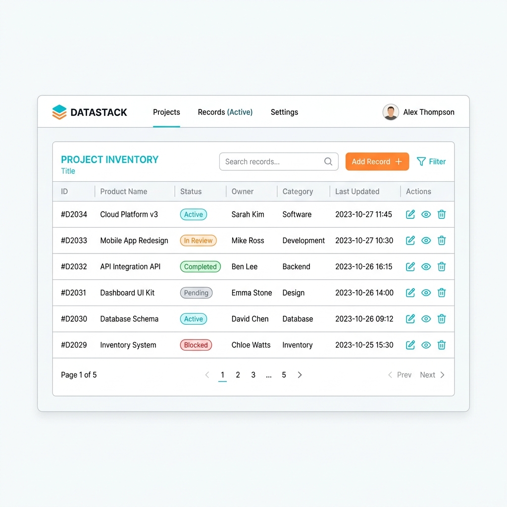 BeetleSystem Web Engineering Dashboard Mockup